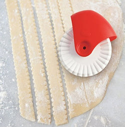 Pastry Dough Lattice Cutter Pizza Pie Decoration Gadget Plastic Roller Wheel Cutter