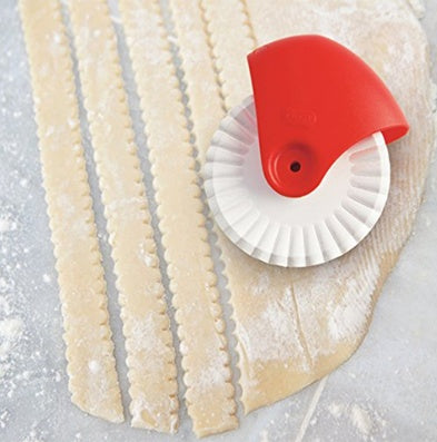 Pastry Dough Lattice Cutter Pizza Pie Decoration Gadget Plastic Roller Wheel Cutter