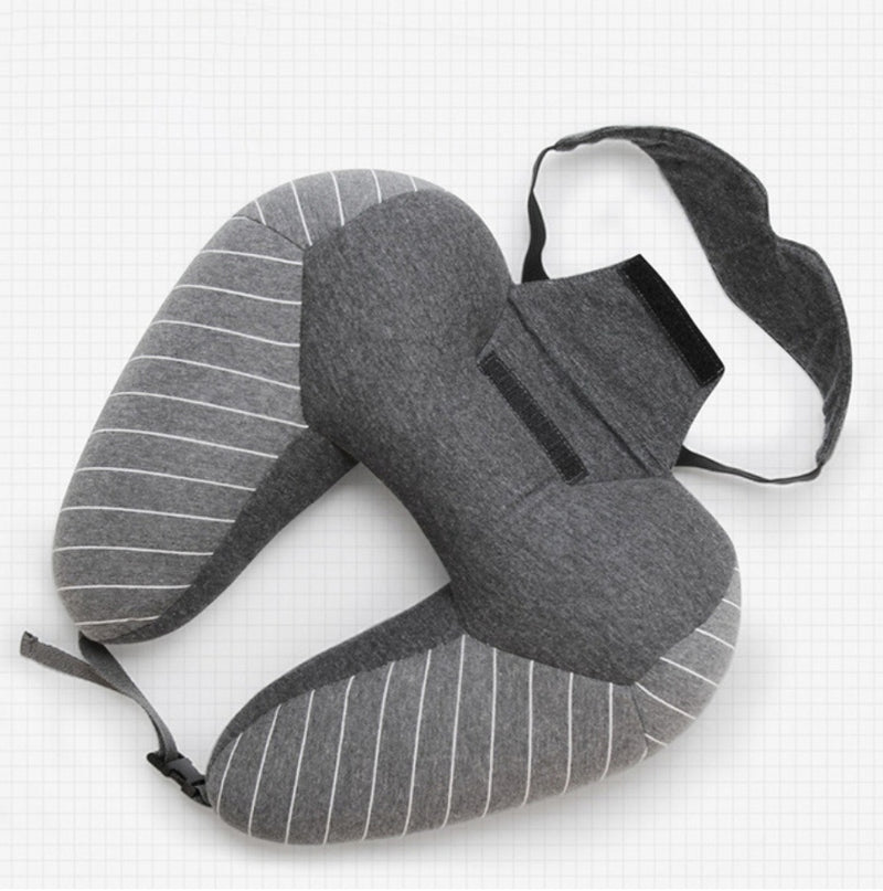 Travel pillow foam particle pillow u-shapedcervical neck pillow lumbar pillow