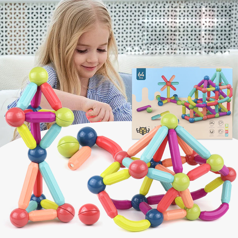 Baby Toys Magnetic Stick Building Blocks Game Magnets Children Set Kids Magnets