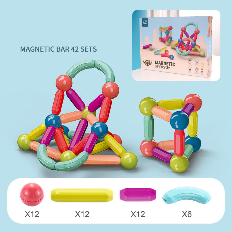 Baby Toys Magnetic Stick Building Blocks Game Magnets Children Set Kids Magnets