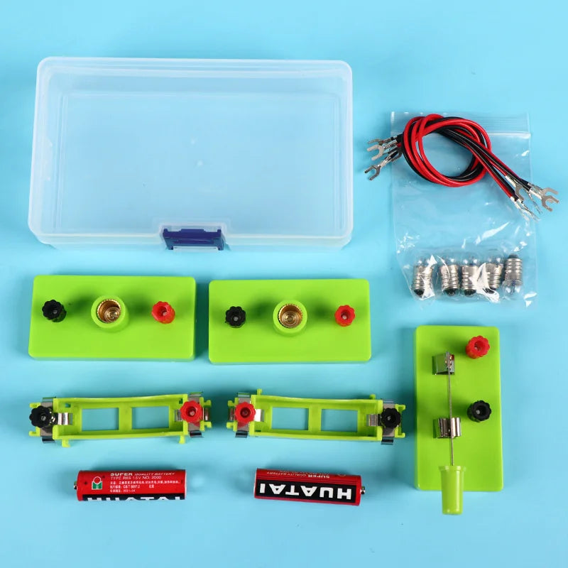 DIY Basic Circuit Electricity Learning Kit Physics Educational Toys For Children STEM Experiment Teaching Hands-on Ability Toy