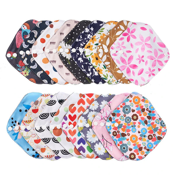 Feminine Sanitary Pads Daily Vagina Panties for Periods Washable Napkin Reusable Gaskets Women's Compresses Monthly Menstrual