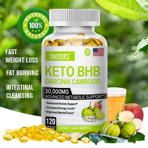 Advanced Formula BHB Supplement - Ketogenic, All-Natural, Supports Metabolism, Suppresses Appetite, and Loses Weight