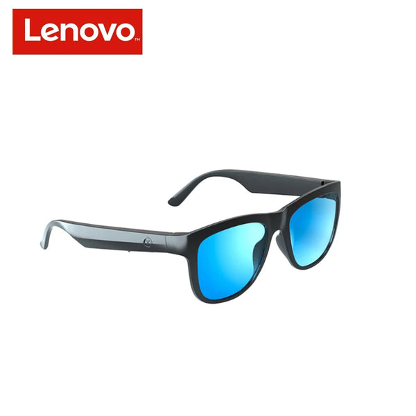 New Original Lenovo Lecoo C8 Smart Glasses Headset Wireless Bluetooth Sunglasses Outdoor Sport Earphone HD Mic Calling Headphone