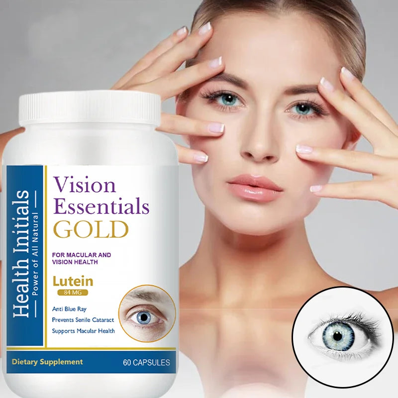 High Potency Lutein Capsules - Relieve Eye Fatigue, Dry Eye and Vision Health, Eye Health Supplements