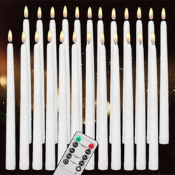 12/24Pcs Flameless LED Candle Battery Operated Flickering Candle For Home Christmas Party Wedding Decoration Tealight Candles