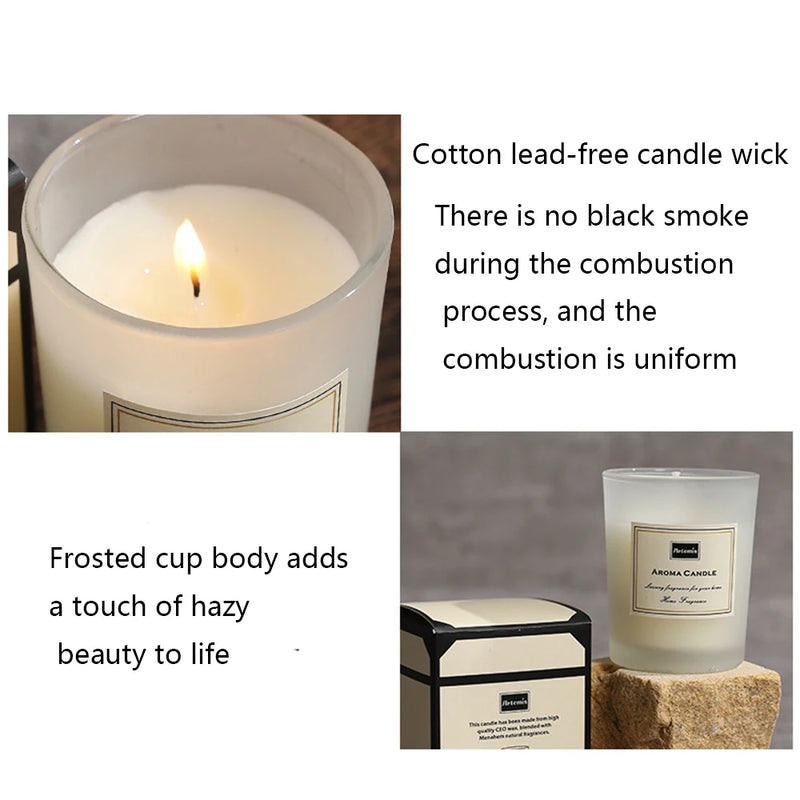 Z Hand Gift Aromatherapy Candle Soy Wax Pouring 5 * 6 Cups Wax Candle Lamp