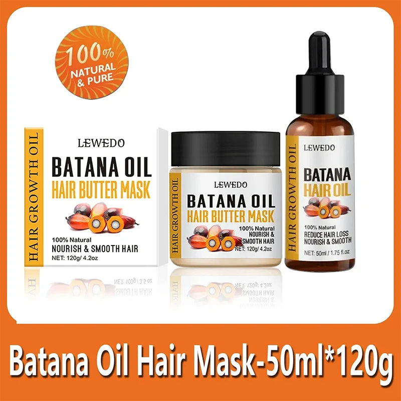 Organic Batana Oil for hair growth 100% Pure And Natural Batana Oil For Treating Hair Loss Anti-Breakage Hair