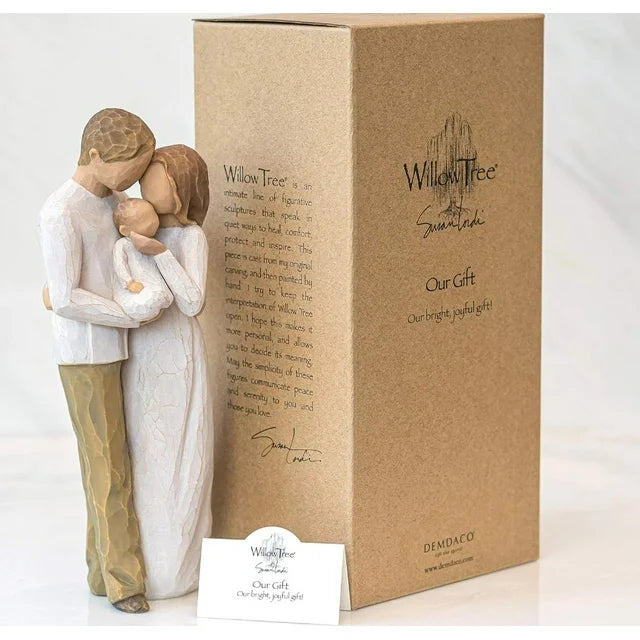 Willow Tree "Our Gift" by Susan Lordi | Hand-Painted Sculpted Figure